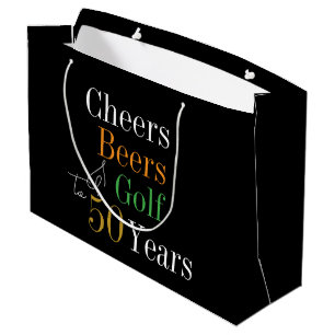 Bolsa De Regalo Grande 50.ª Fiesta de Aniversarios y Cervezas en Favor de