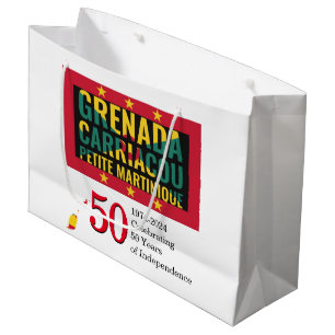 Bolsa De Regalo Grande 50 Aniversario de la Independencia de GRANADIA 202