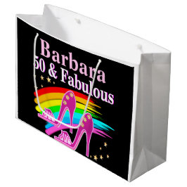 Bolsa De Regalo Grande 50 y FABULOUS DIVA
