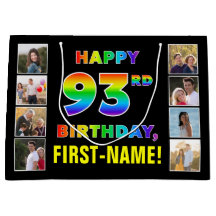 93.º cumpleaños: texto arcoiris, fotos y nombre Pe