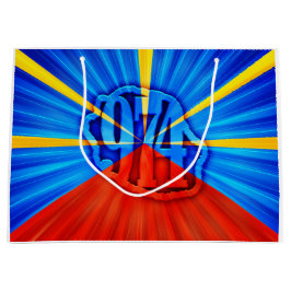 Bolsa De Regalo Grande 974 Ile de la Réunion - Drapeau réunionnais