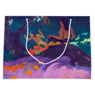 Bolsa De Regalo Grande A orillas del mar, Gauguin