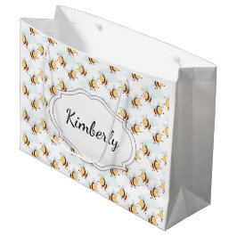 Bolsa De Regalo Grande Abeja Bumble Personalizada