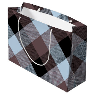 Bolsa De Regalo Grande Abstracción geométrica cuadrada 8