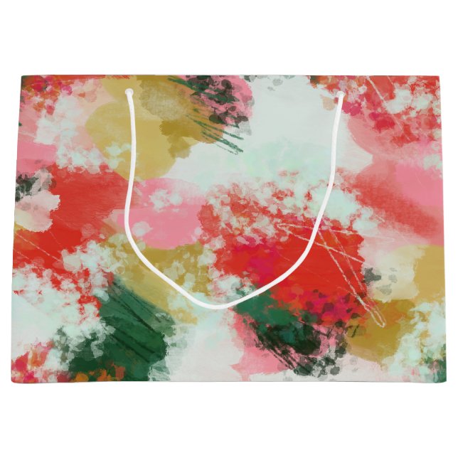 Bolsa De Regalo Grande Abstract Cheer (Anverso)