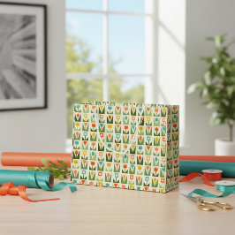 Bolsa De Regalo Grande Abstract Spring Flowers Large Gift Bag