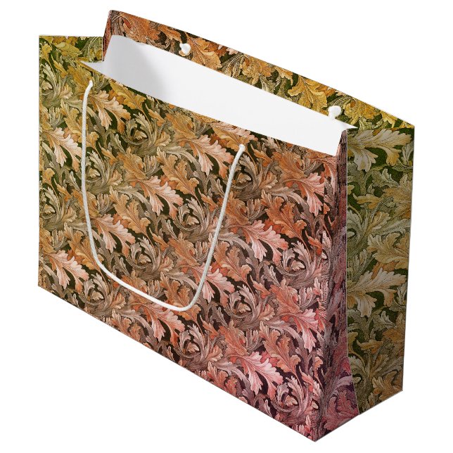 Bolsa De Regalo Grande Acanthus de Otoño  (Angulo Anverso)