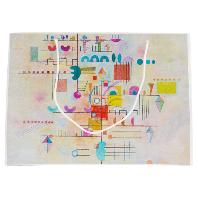 Bolsa De Regalo Grande Acento suave, Wassily Kandinsky (Anverso)
