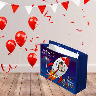 Bolsa De Regalo Grande Actividad de la explosión de un buque con cohetes