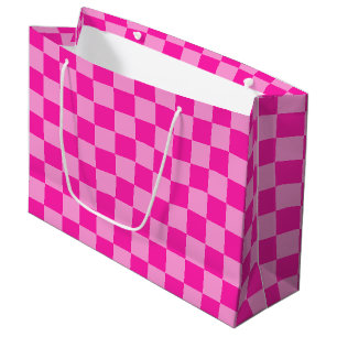 Bolsa De Regalo Grande Acuario Rosa Atractivo