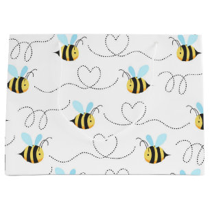 Bolsa De Regalo Grande Adorable manosee el modelo de la abeja