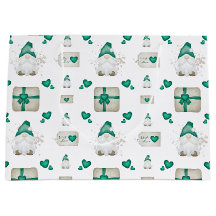 Adorables Gnomos Navideños Festivos Verdes