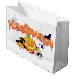 Bolsa De Regalo Grande Adornos lindos de Halloween