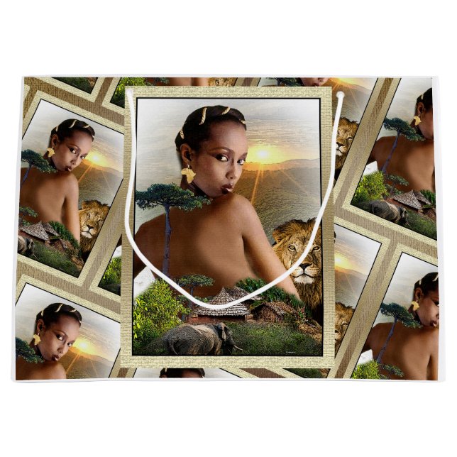 Bolsa De Regalo Grande África (Anverso)