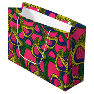 Bolsa De Regalo Grande African Print Large Gift Bag