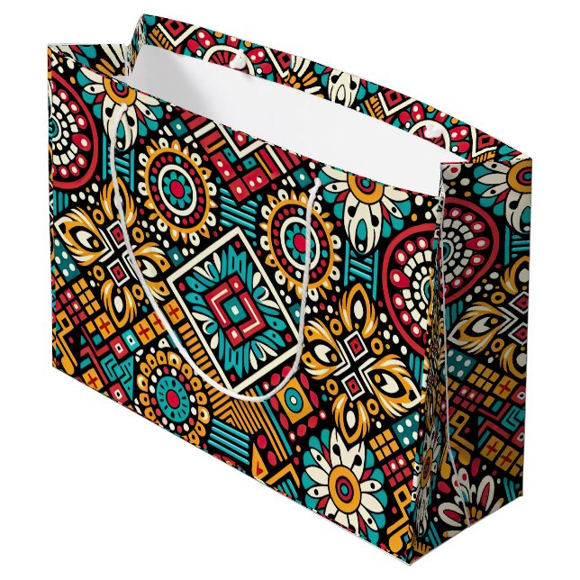 Bolsa De Regalo Grande Africana Vibrance Essence (Angulo reverso)