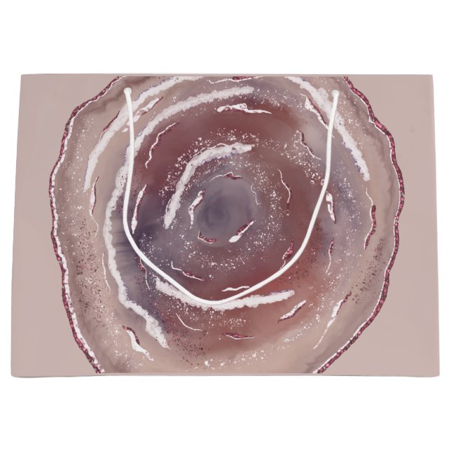 Bolsa De Regalo Grande Agato rosa (Anverso)