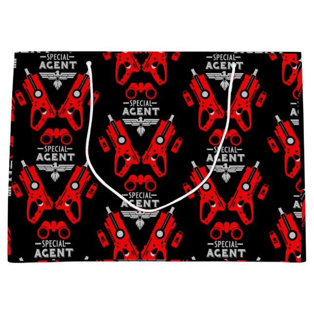 Bolsa De Regalo Grande Agente especial Kid (Anverso)