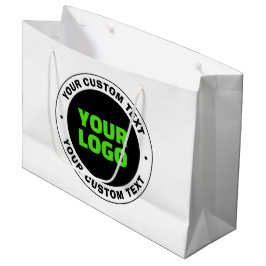 Bolsa De Regalo Grande Agregue su propio logotipo comercial o diseño carg