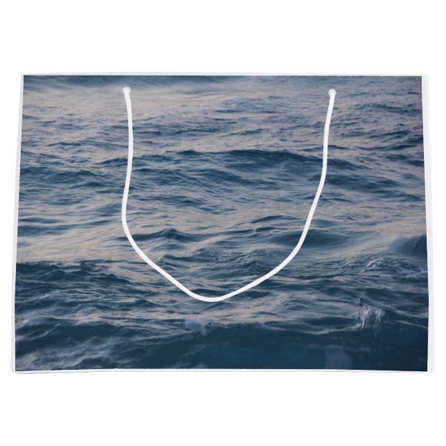 Bolsa De Regalo Grande Aguas de mar cerradas (Anverso)