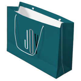 Bolsa De Regalo Grande Alegría Navidad Verde azul Gris Blanco Negro Moder