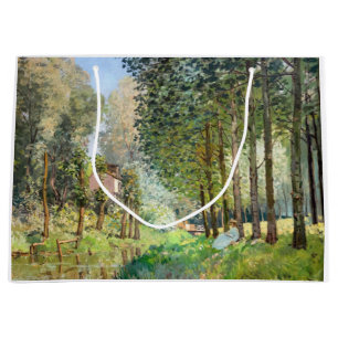 Bolsa De Regalo Grande Alfred Sisley - Descansa a lo largo del Stream