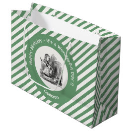 Bolsa De Regalo Grande Alicia en el Fiesta del país de las maravillas - A