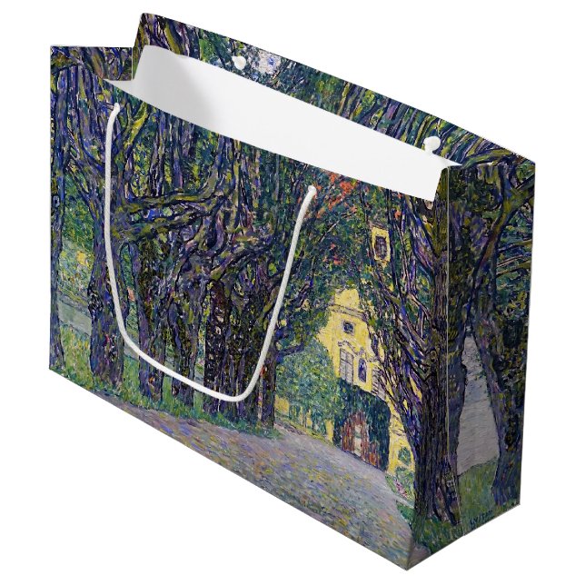 Bolsa De Regalo Grande Allee en Schloss Kammer, Gustav Klimt (Angulo Anverso)