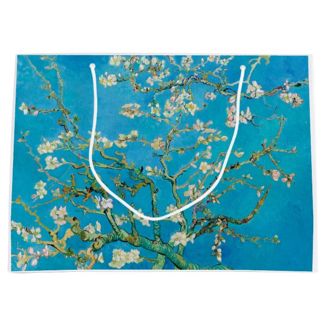 Bolsa De Regalo Grande Almond Blossom, Vincent van Gogh (Anverso)