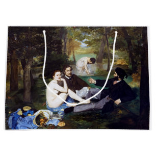 Bolsa De Regalo Grande Almuerzo en la hierba, Manet