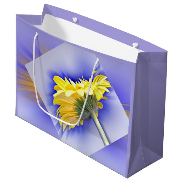Bolsa De Regalo Grande Amarillo y azul (Angulo Anverso)