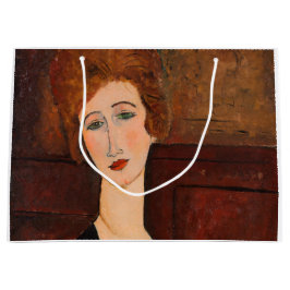 Bolsa De Regalo Grande Amedeo Modigliani - Retrato de una mujer