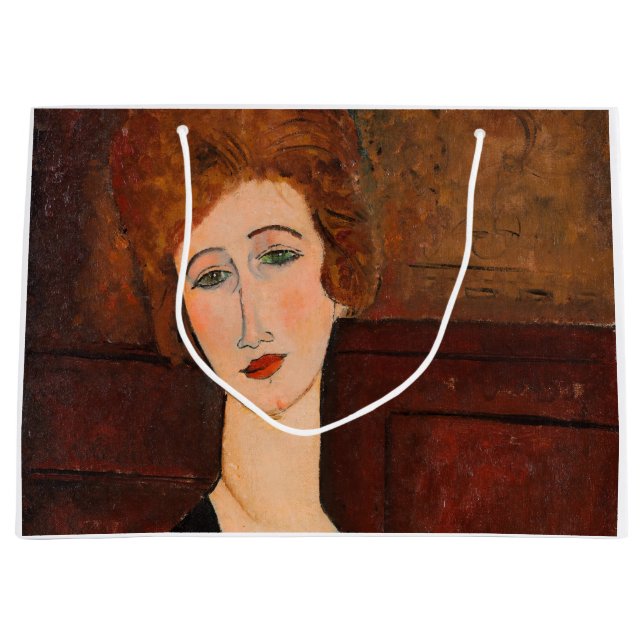 Bolsa De Regalo Grande Amedeo Modigliani - Retrato de una mujer (Anverso)