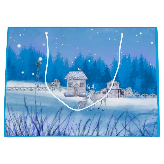 Bolsa De Regalo Grande American Farm Signature Gift Bag (Anverso)