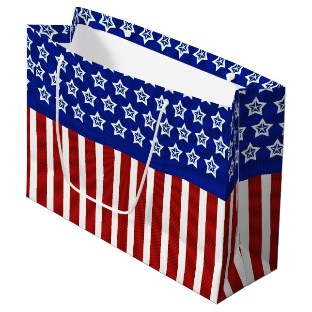 Bolsa De Regalo Grande amflag (Angulo Anverso)