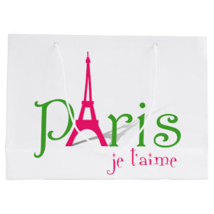 Bolsa De Regalo Grande Amo París