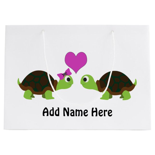 Bolsa De Regalo Grande Amor a la tortuga (Anverso)