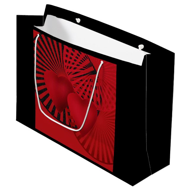 Bolsa De Regalo Grande Amor, Boda, (Angulo Anverso)