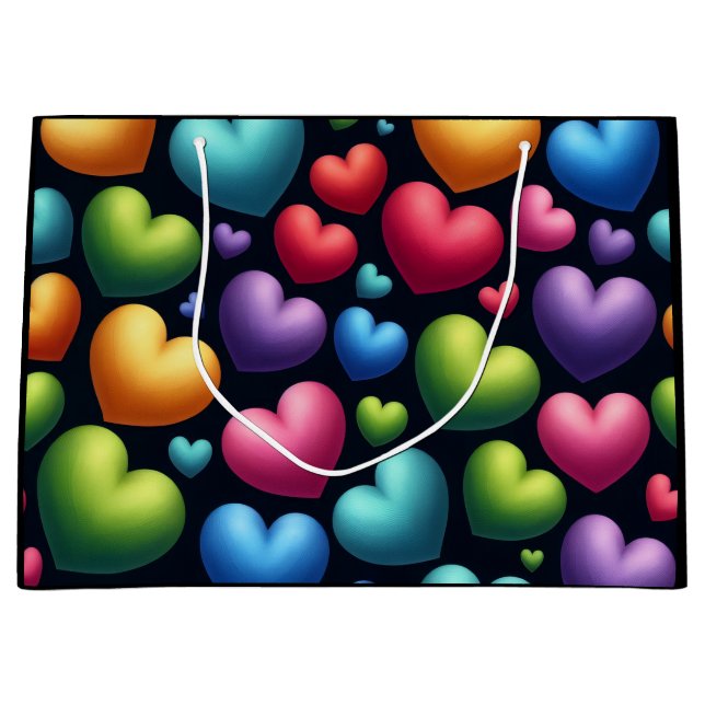 Bolsa De Regalo Grande Amor Vibrante (Anverso)