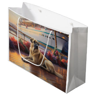 Bolsa De Regalo Grande Anatolian Shepherd Crucero de Navidad: Impresionan