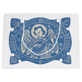 Bolsa De Regalo Grande Ángel alegre cantando