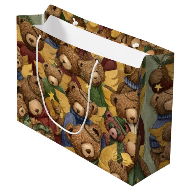 Bolsa De Regalo Grande Angel Bears (Angulo Anverso)