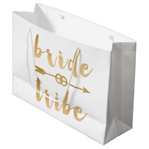 Bolsa De Regalo Grande anillos de bodas elegantes de la flecha de la