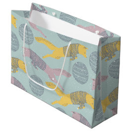 Bolsa De Regalo Grande Animales árticos en espacio