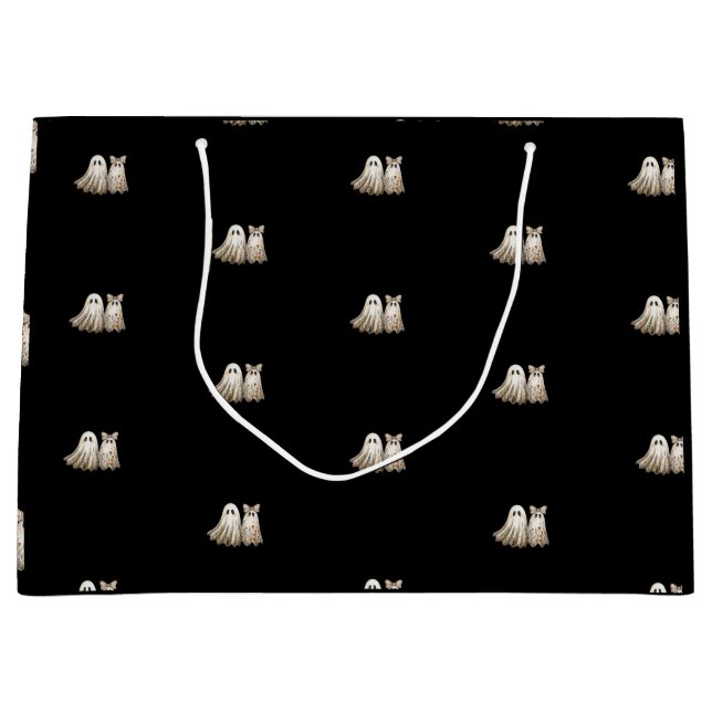 Bolsa De Regalo Grande Aniversario Boda con tema de Halloween (Anverso)