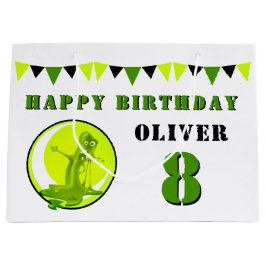 Bolsa De Regalo Grande Aniversario de cumpleaños de un chico gracioso mon