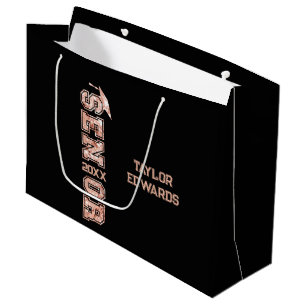 Bolsa De Regalo Grande Año Purpurina de Grado de Grado de Fotografía de A