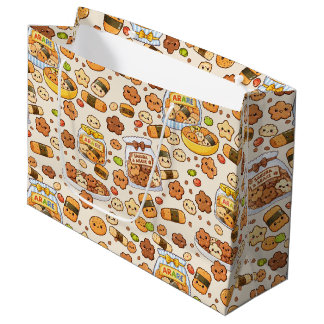 Bolsa De Regalo Grande aperitivo kawaii sakura arare