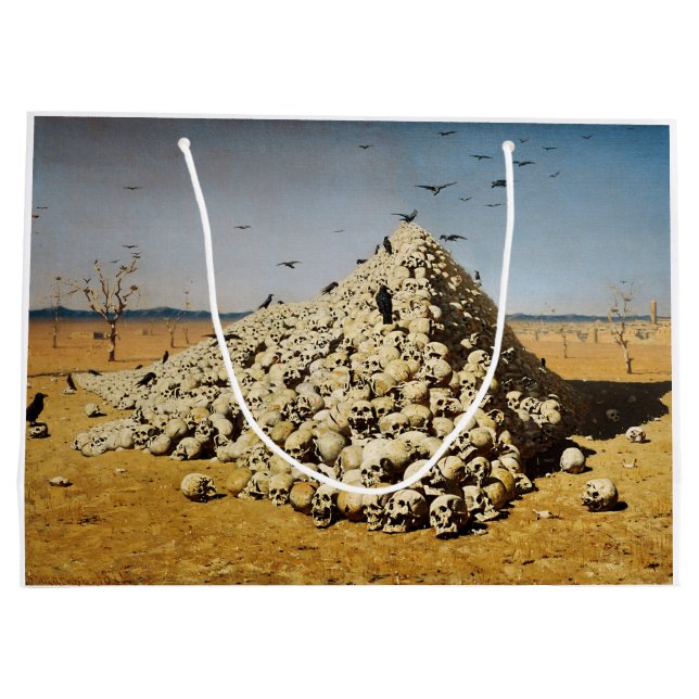 Bolsa De Regalo Grande Apoteosis de la guerra (muerte y destrucción) (cal (Reverso)