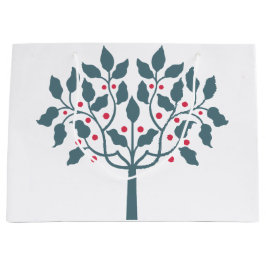 Bolsa De Regalo Grande árbol de bayas